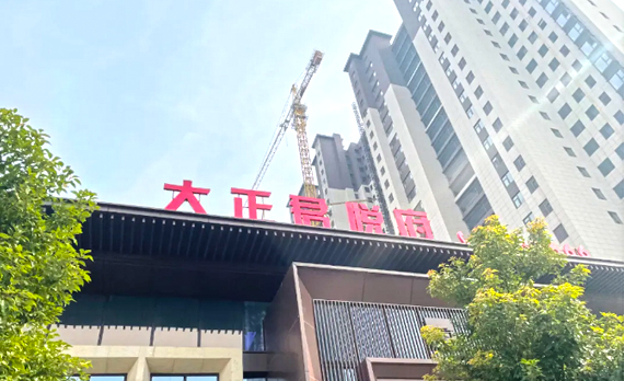 湖北應城大正君悅府鋅鋼欄桿工程